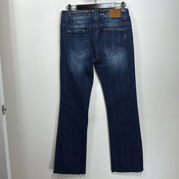 (R1) Vigoss Collection Women's Vintage 2000s Jeans,Size 29-7/8 Dark Blue - Picture 6 of 13